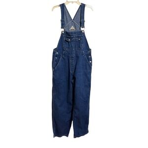 Womens Denim Coveralls Sz Large Streetwear Bohemian Elebated Chic Very Versatile